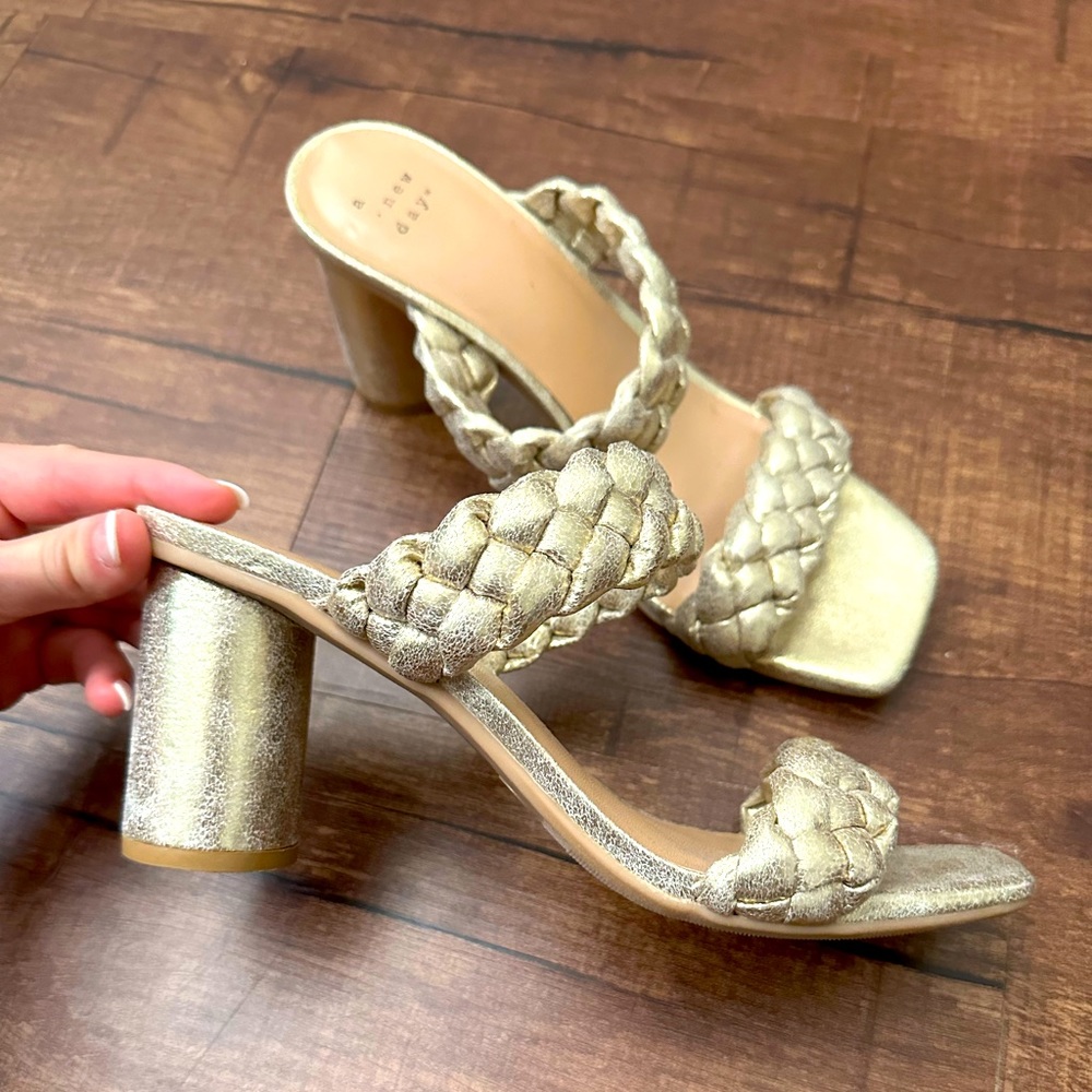 Gold Sandals